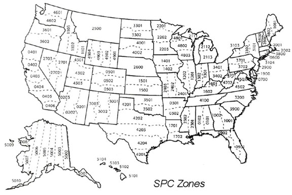 StatePlaneZones